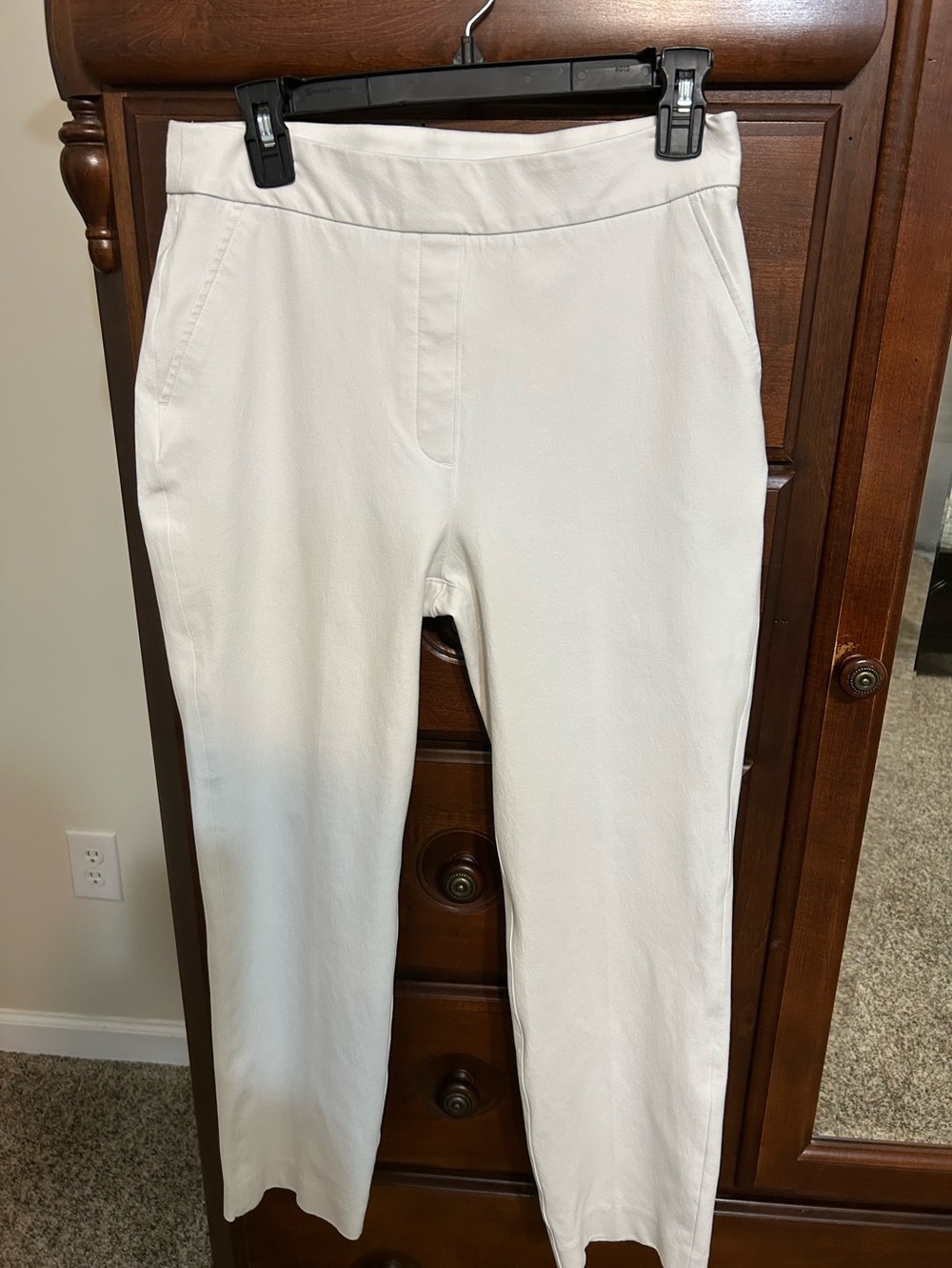 Spanx white Straight-Leg Pants